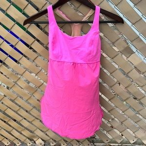 Lululemon, pink tank top, size 6